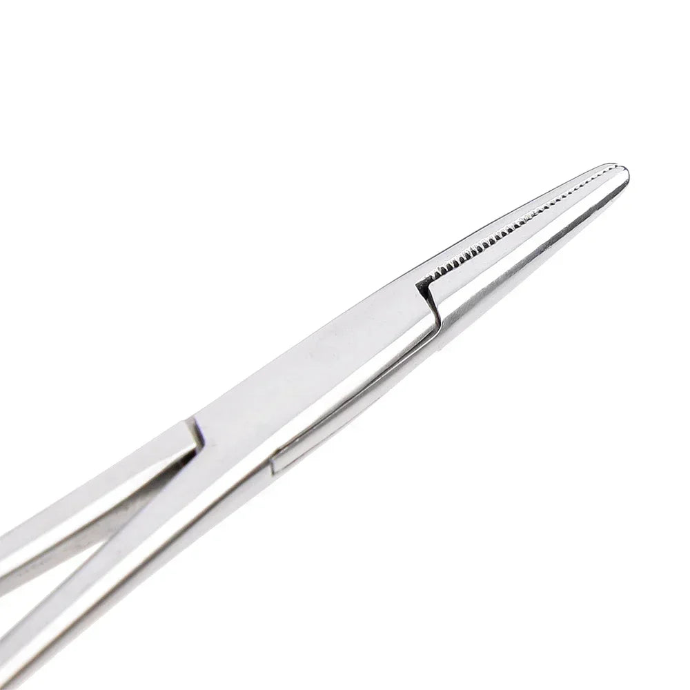 Curved Hemostat Fishing Forceps