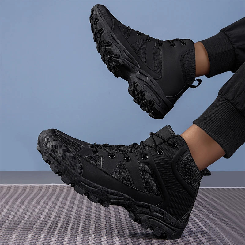 Men’s Ankle Boots Sneakers – Comfortable Outdoor Walking & Training Shoes, Breathable Casual Footwear for Men & Women