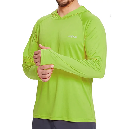 Mens UPF50+ Performance Hoodie Tee