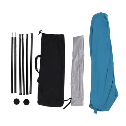 New Beach Sun Shelter Beach Canopy UPF50 5 People Capacity Polyurethane Reinforced Windproof Rope with Carry Bag for Camping
