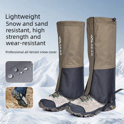 Outdoor Leg Warmers Gaiter Waterproof Hiking Travel Mountain Leggings Gaiters Long Tube Leggings Warmers Foot Cover