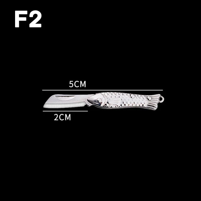 5cm Acrylic Mini Folding Knife Pendant Brass Wood Keychains Sharp Small Blade Portable Hanging Outdoor Camping Unboxing Knife