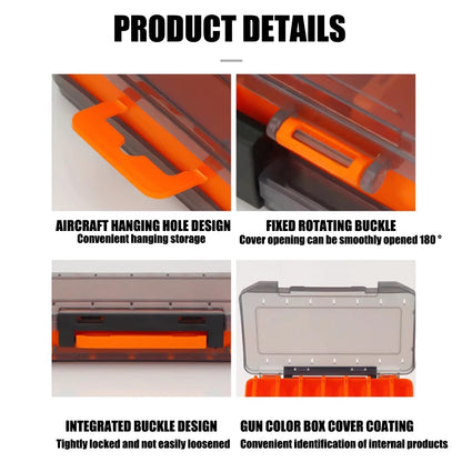 SAMOLLA 14-Compartment Tackle Box