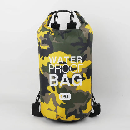 Dry Bag Waterproof for Women Men,2/5/10/15/20/30L Outdoor Sports Bag for Swimming Boating Kayaking Rafting River Trekking