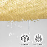 Triangle Sun Shade Sail Permeable Canopy Sand for Patio Garden Yard Deck Pergola Encrypt Breathable Outdoor Canopy Sunshade Net