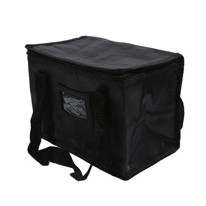 1pc Large Insulated Picnic Bags, Thermal Food Cooler Tote for Outdoor Camping Beach, Leakproof Portable Cooler Bag with Zipper