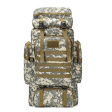 Large Capacity Multifunctional Travel Bag Camouflage Mountaineering Bag Expanding Hiking Bag