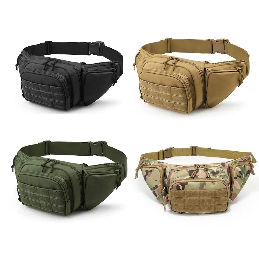 Outdoor Mountaineering Leisure Waist Bag Running Sports Multi functional Bag Cycling Bag Multi functional Tool Shoulder Training