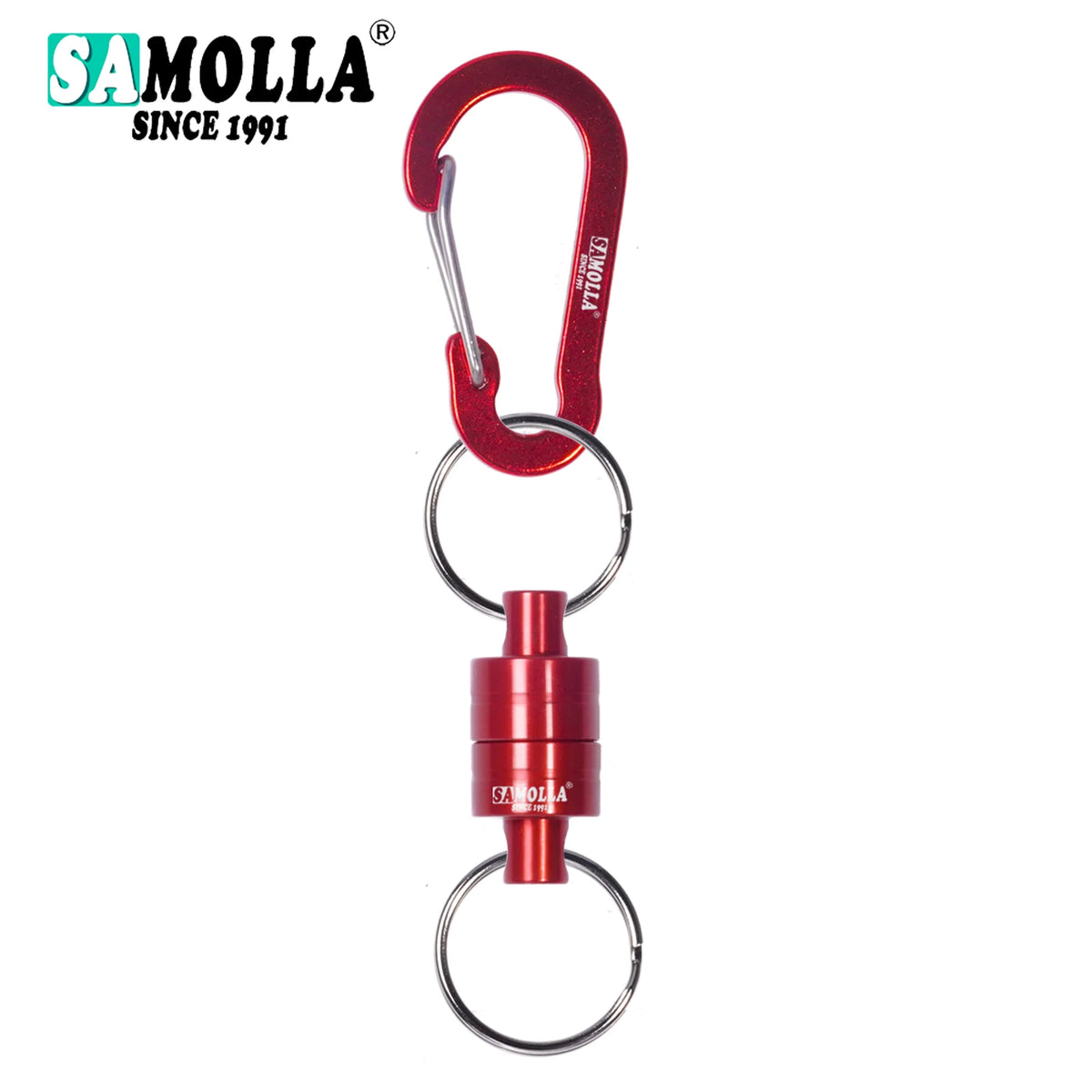 SAMOLLA Magnetic Net Release with Coiled Lanyard