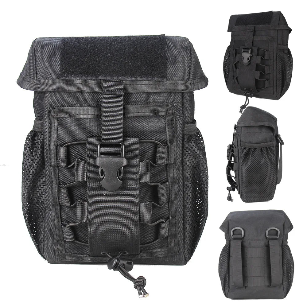 Molle EDC Pouch Belt Waist Pack Bag Outdoor Sports Riding Climbing Camping Hiking Hunting Accessories EMT IFAK Organizer Bags
