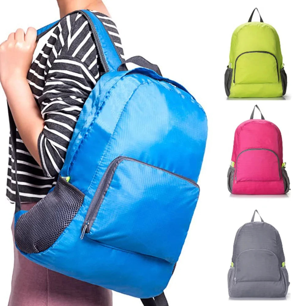 Outdoor Travel Backpack Ultralight Foldable Mountaineering Bag for Men Travel Sport Run Daypack Organizer Bag Camping Hiking Bag