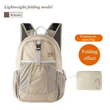 Adjustable Straps Foldable Backpack Large Capacity Mountaineering Bag Hiking Daypack Waterproof Small Bag Ultralight Backpack