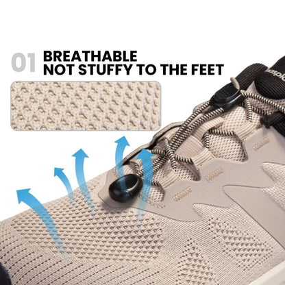 Baasploa Men Hiking Shoes Summer Breathable Comfort Soft Outdoor Sneakers New Solid Walking Shoes Anti Slip Wear-resistant