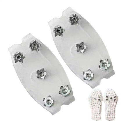Clear Anti-Slip Ice Cleats for Shoes