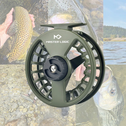 Master Logic 5/6WT Large Arbor Fly Reel