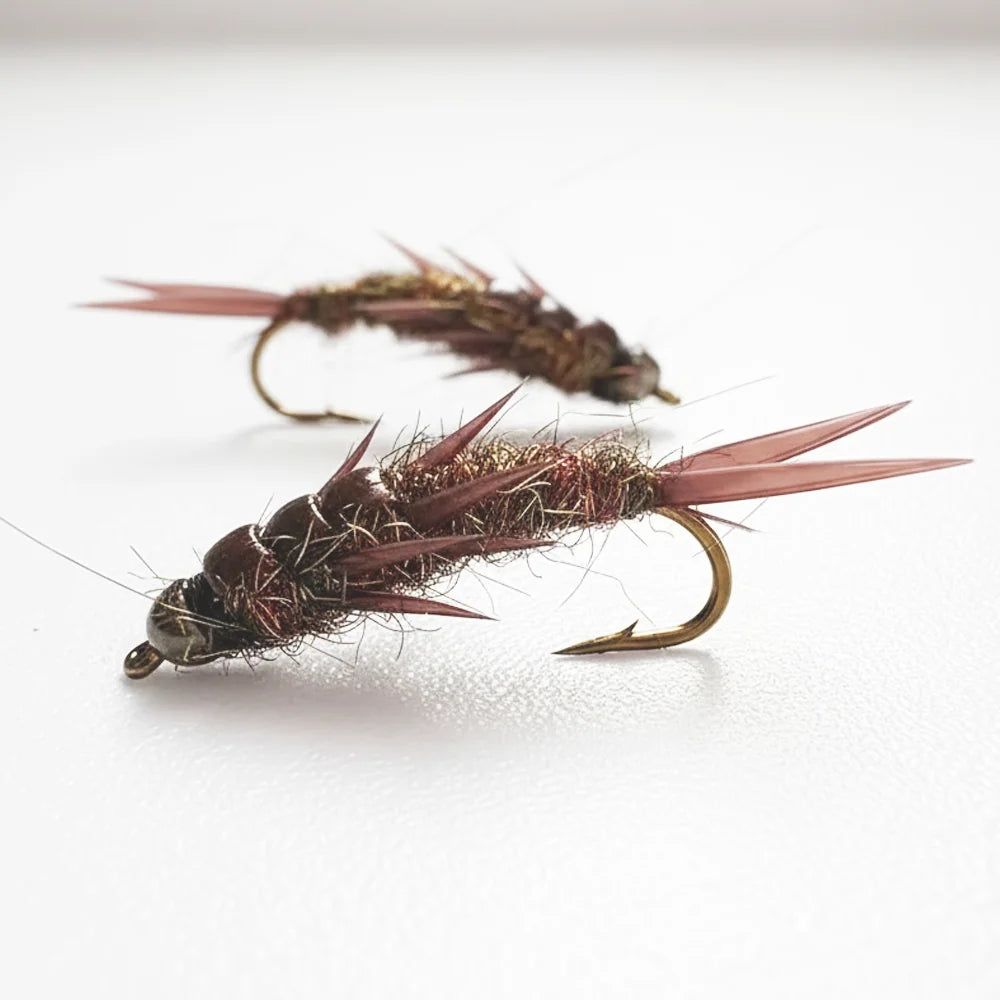 Brass Beadhead Stonefly Nymphs (3 Pack)