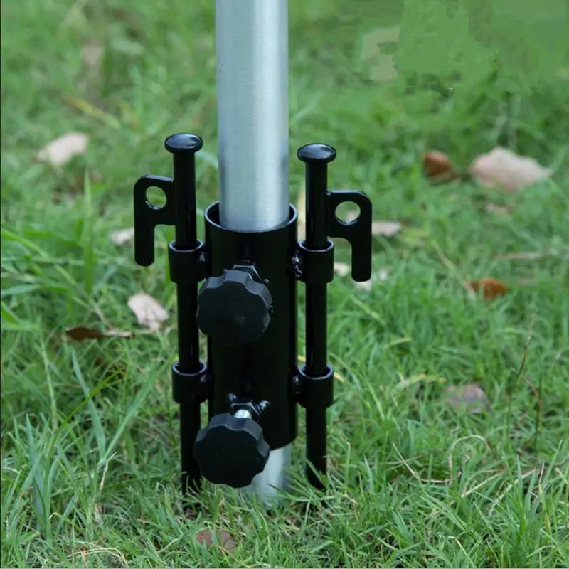 Canopy Tarp Camp Pole Fixer Tent Accessories Camping Supplies Equipment Support Rod Fixing Tube Outdoor Fixture Accessories