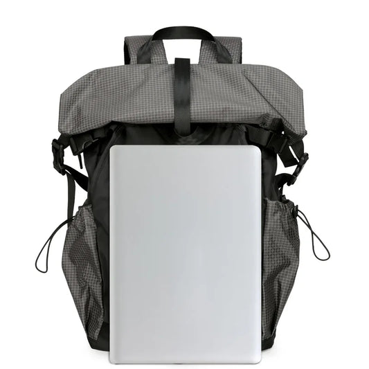 Sports Outdoor Mountaineering Ride Backpack Folding Roll-up Shoulder Bag Men's Functional Travel Male College Student Schoolbag