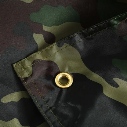 Camouflage Outdoor Portable Lightweight Rainproof Mat RainTent Tarp Shelter