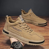 Men’s Outdoor Sneakers 2025 – Non-Slip Hiking Shoes & Comfortable Casual Work Ankle Boots (Luxury Platform Design)