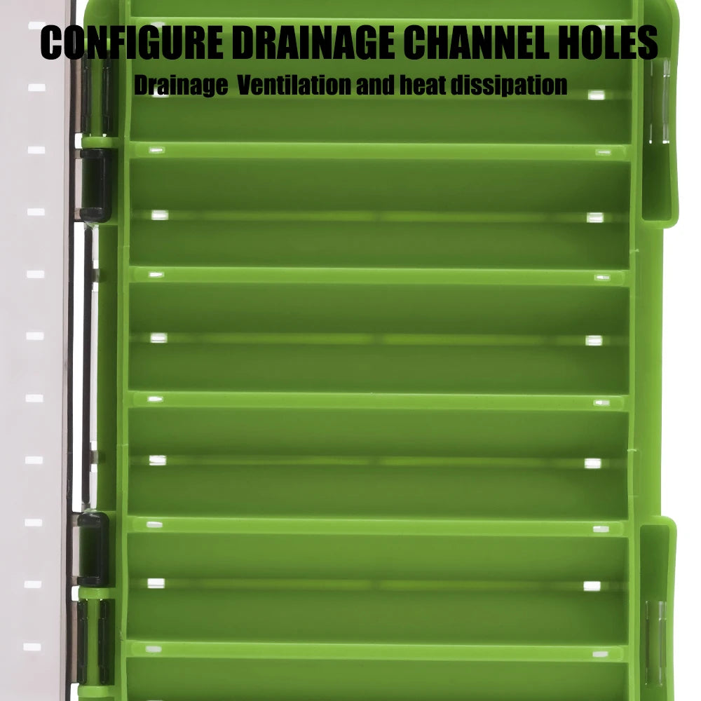 SAMOLLA 14-Compartment Tackle Box