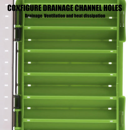 SAMOLLA 14-Compartment Tackle Box