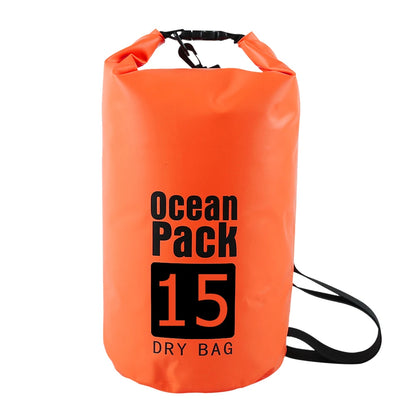 2L 3L 5L 10L 15L Waterproof Dry Bag Swimming Bag Foldable Beach Storage Pack Kayaking Rafting River Trekking Floating Water Sack