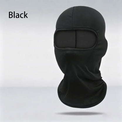 Thin Breathable UV Protection Full Face Mask Neck Cover Lightweight Helmet Liner for Cycling Running Motorcycle Outdoor Activity
