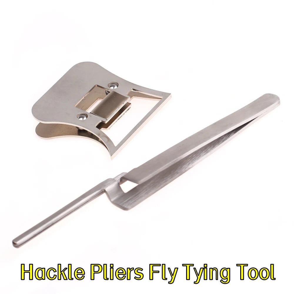ICERIO Stainless Steel Hackle Pliers
