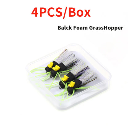 Bimoo Madam Spider Foam Hopper Flies (4 Pack)