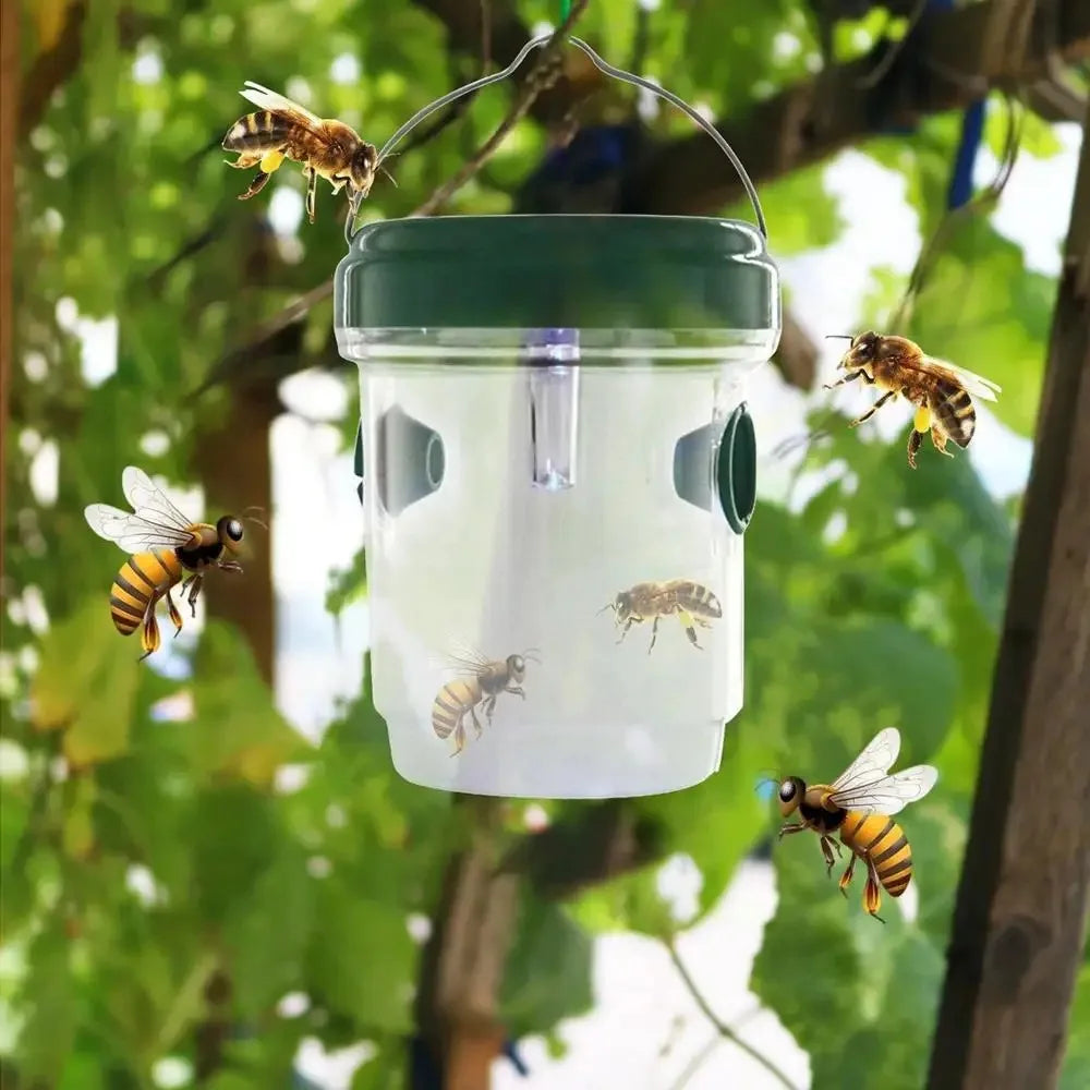 Solar Powered LED Insect Killer Mosquito Zapper Outdoor Hanging Trap Safe Non-Toxic Reusable Lamp Light Trap Pest Control Light