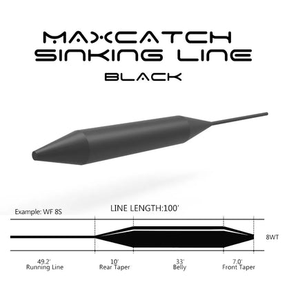 Maximumcatch WF Sinking Fly Line 4-9wt