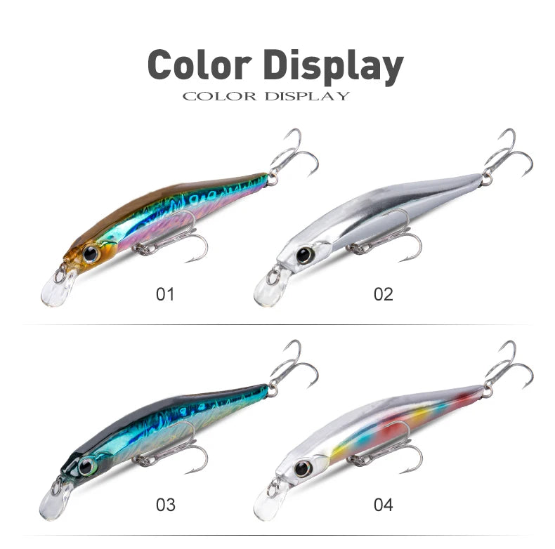 LEYDUN Artist FR Sinking Minnow Jerkbait