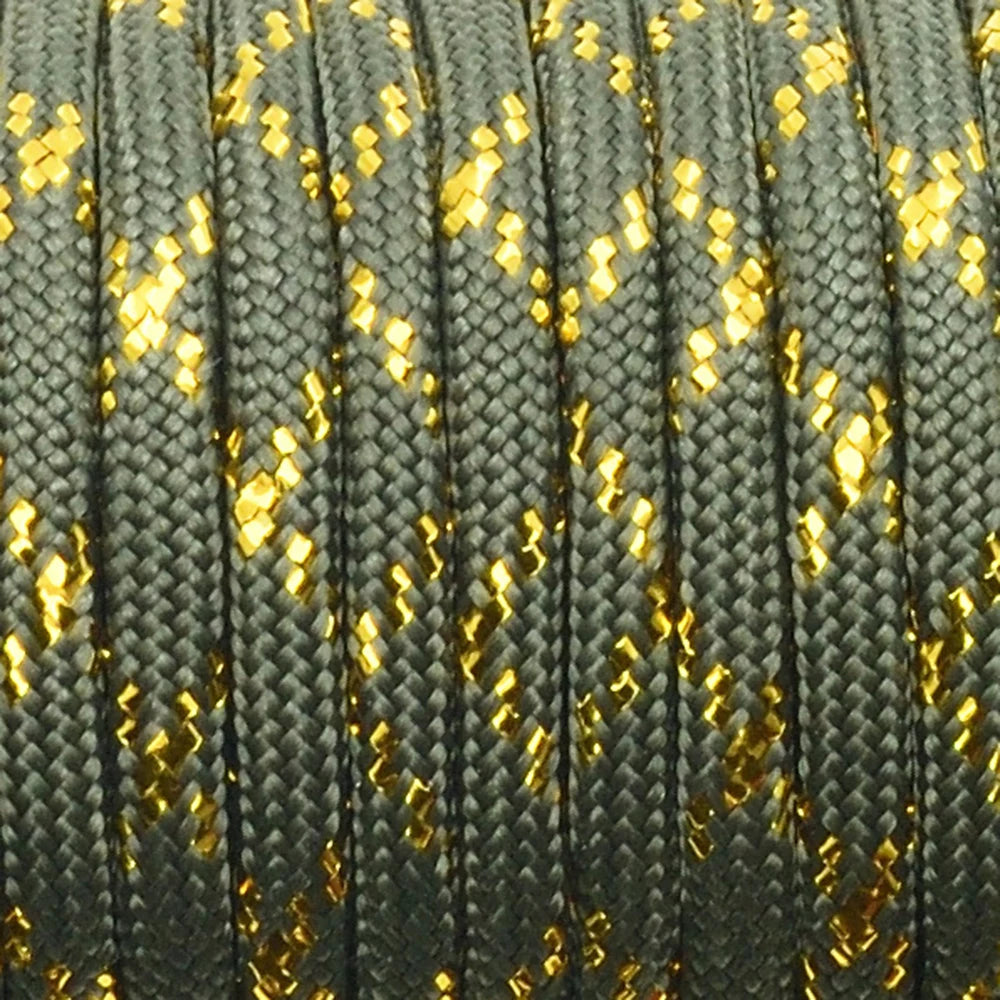 Gold & Silver 550 Paracord – Type III, 100ft, 19 Colors