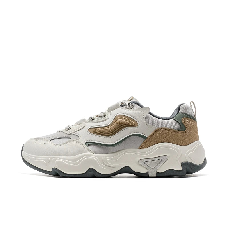 Xtep Star Trails 2.0 Men’s Casual Sneakers – Retro Thick Sole Low-Top Sports Shoes (2025 Collection)