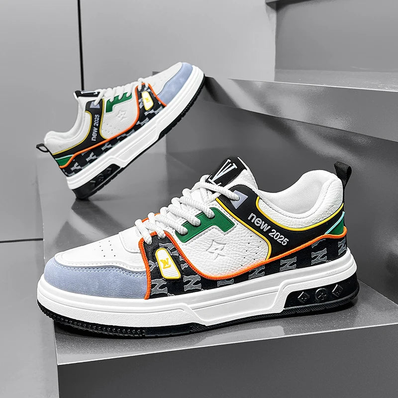 2025 Men’s German Training Shoes – Printed Casual Sneakers for Sports, Leisure & Everyday Wear