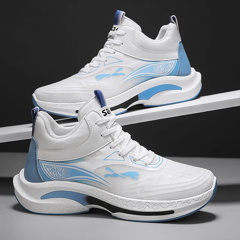 2025 Men’s High-Top Sports Shoes – Autumn/Winter Casual Sneakers for Fashion & Training