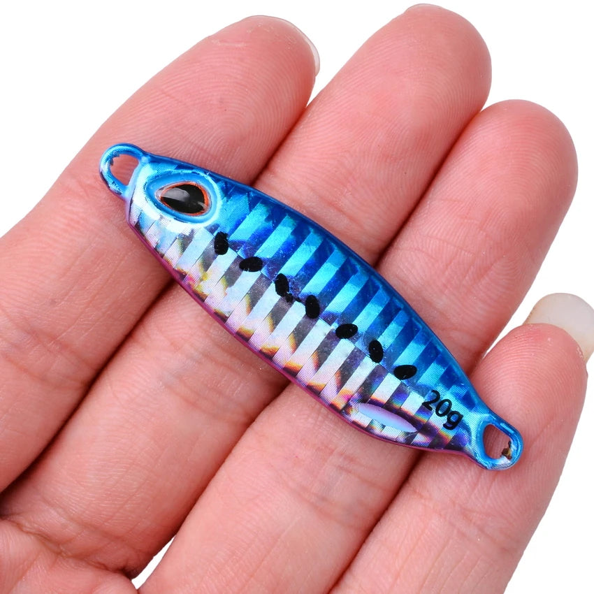 Metal Jigging Spoon Lures (10-40g)