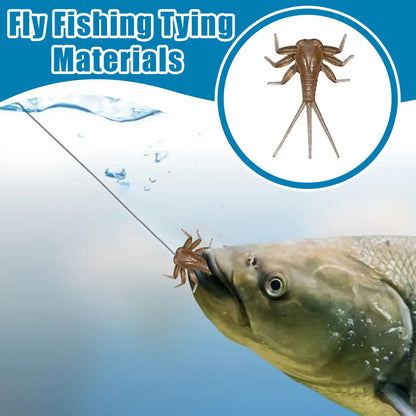 Realistic Mayfly Nymph Body Components (20 Pack)