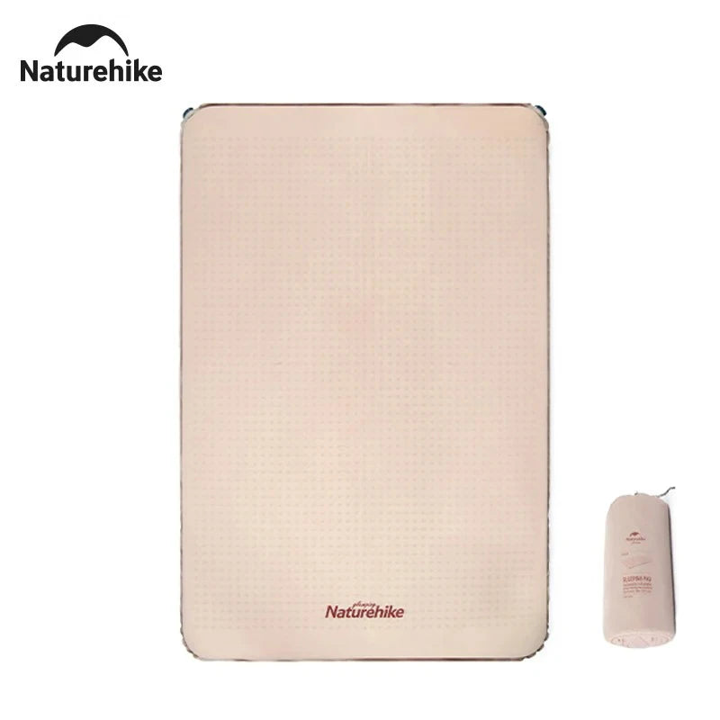 Naturehike 2025 New Air Mat Ultralight Elasticity Sponge Automatic Inflatable Mat Portable Folding Outdoor Camping Air Mattress
