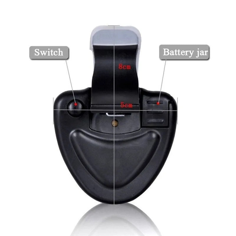 Clip-On Electronic Bite Alarm with LED & Sound