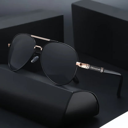 Metal Frame Polarized Sunglasses