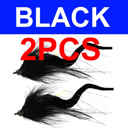 Bimoo Dragon Tail Pike and Muskie Streamers