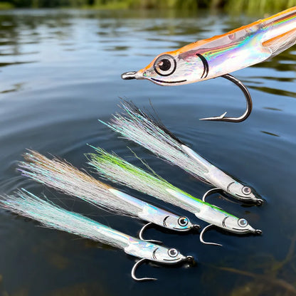 Realistic Minnow Baitfish Flies