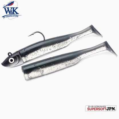 Inshore Paddle Tail Soft Lure and Jig Head Kit