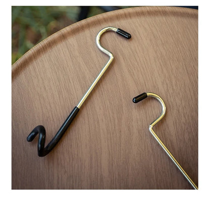 Stainless Steel Portable Light Stand Holder Hooks for Tent Pole Lamp Hanger Hunting Fishing Lantern Outdoor Camping Tools