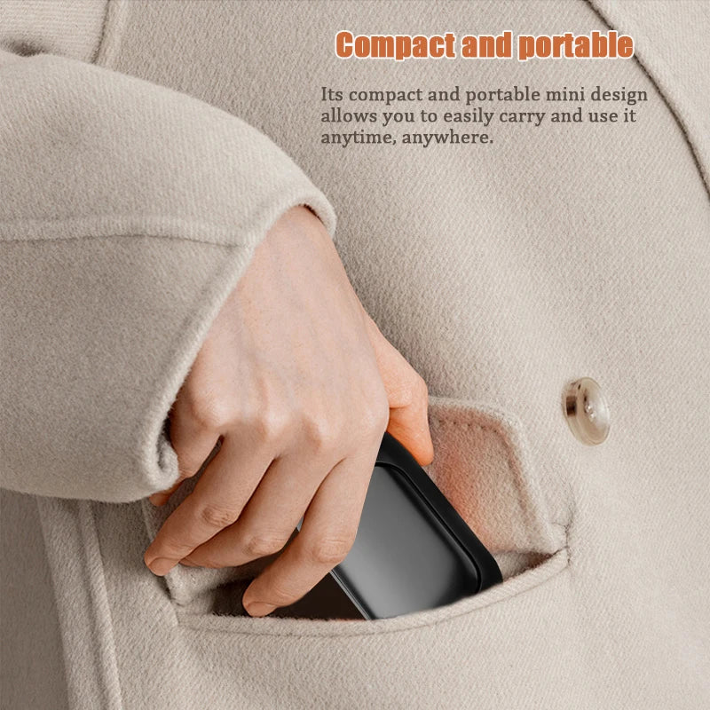 Magnetic Rechargeable Hand Warmer (2-Piece Set)