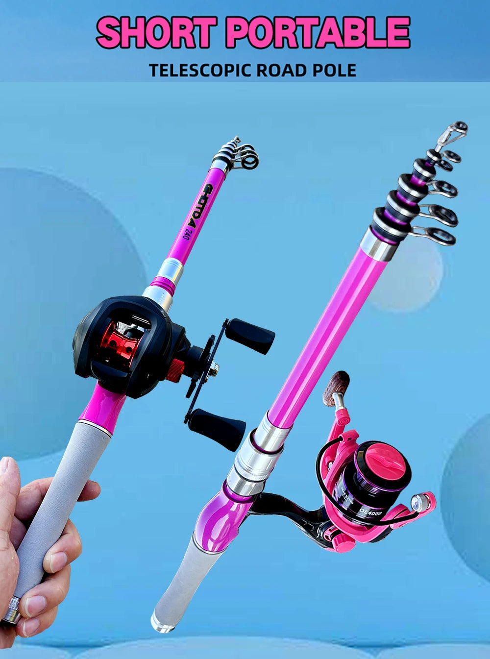 Trout & Panfish Telescopic Rod & Reel Combo