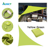 Waterproof Sun Shelter Triangle Sunshade Protection Outdoor  Cover Garden Patio Pool Shade Sail Awning Camping Sun Shade 420D