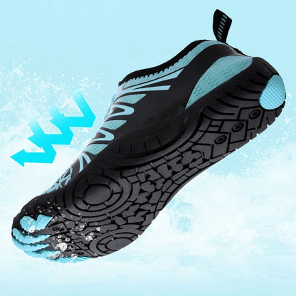 EOCENE Men Women Barefoot Outdoor Sports Aqua Shoes Quick-dry Beach Swimming Fitness Wading Hiking Cycling Water Sneakers Shoes